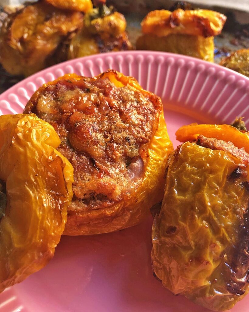 stuffed bell pepper read