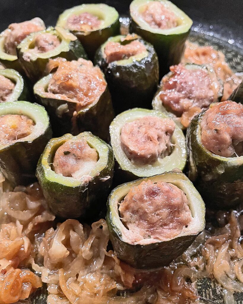 stuffed zucchini
