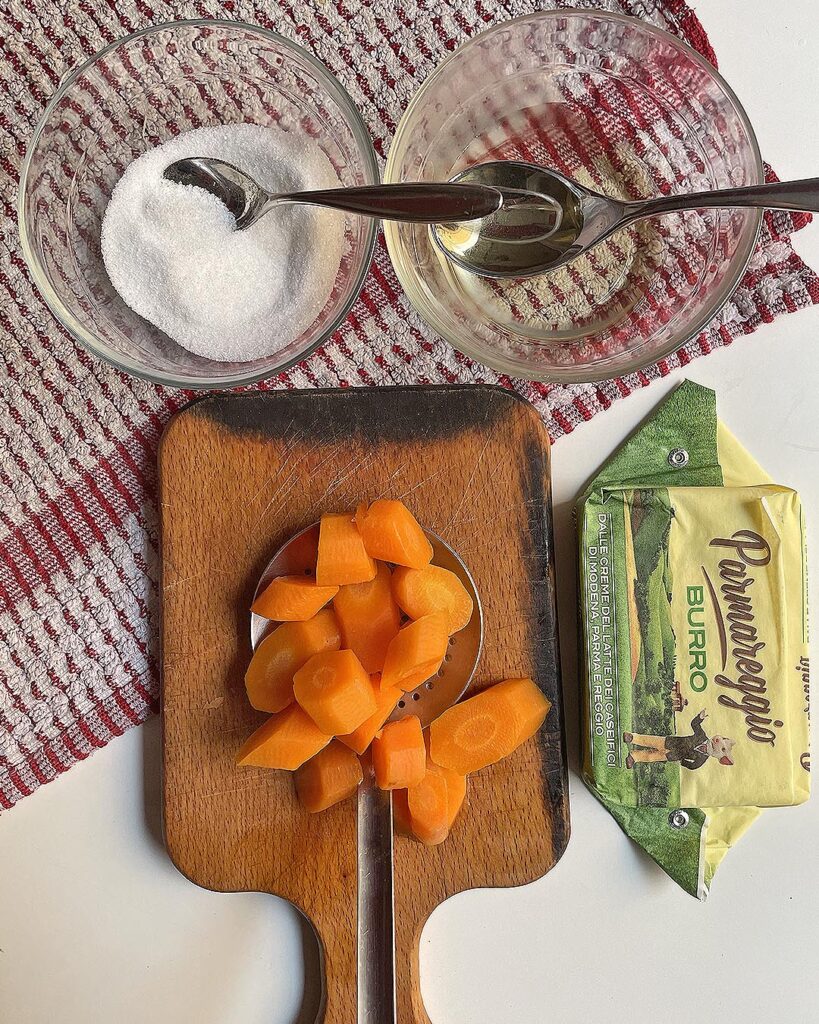 ingredient for carrotts