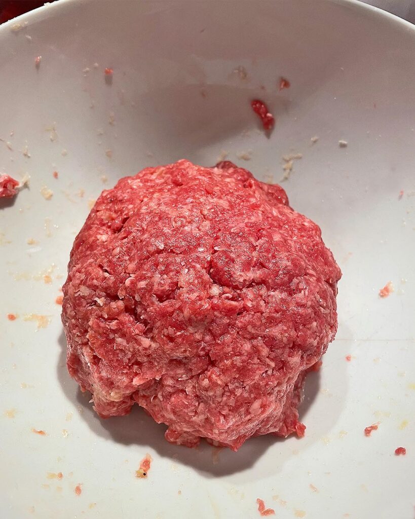 meat dough for meatball
