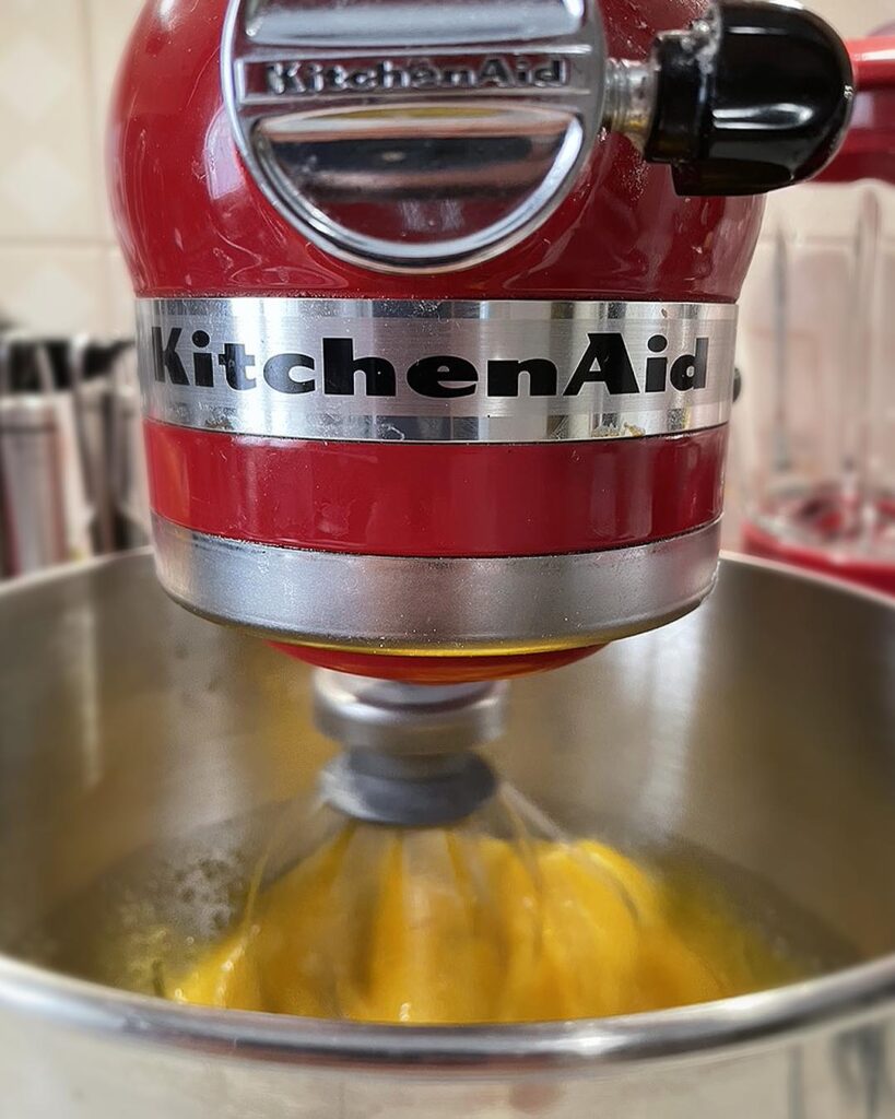 whipping egg in the Planetaria