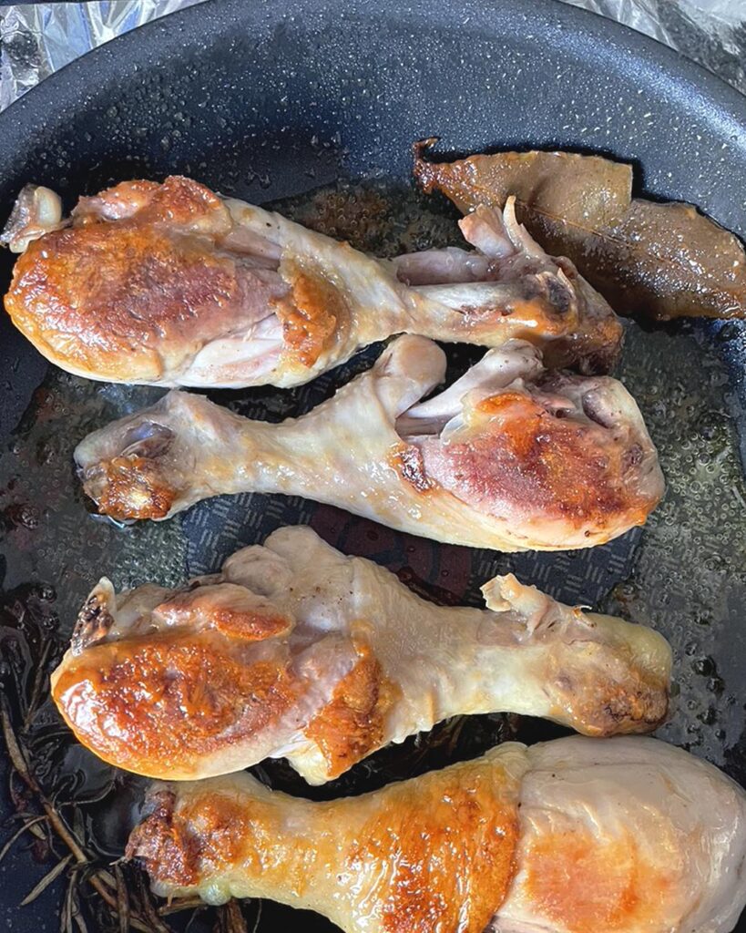 perfectly roasted chicken thighs